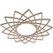 Ekena Millwork Eleanor Wood Fretwork Pierced Ceiling Medallion, Red Oak, 20"OD x 7 3/4"ID x 1/4"T CMWP20X20X0250EARO - alternate 4